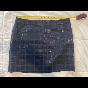 NWOT Gap Jacquard Windowpane Pattern Skirt - Size 12